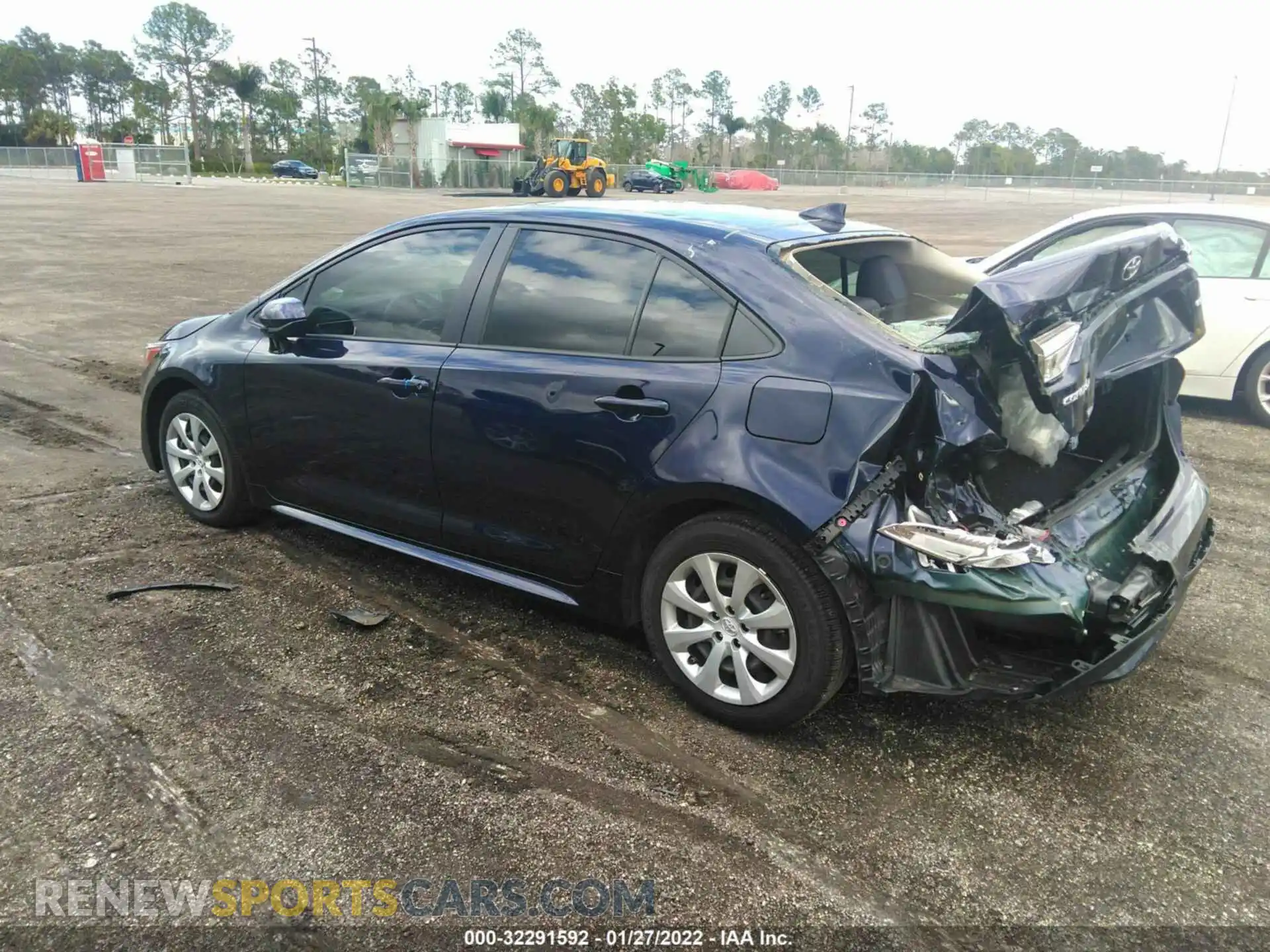 3 Photograph of a damaged car JTDEPMAE3MJ157038 TOYOTA COROLLA 2021