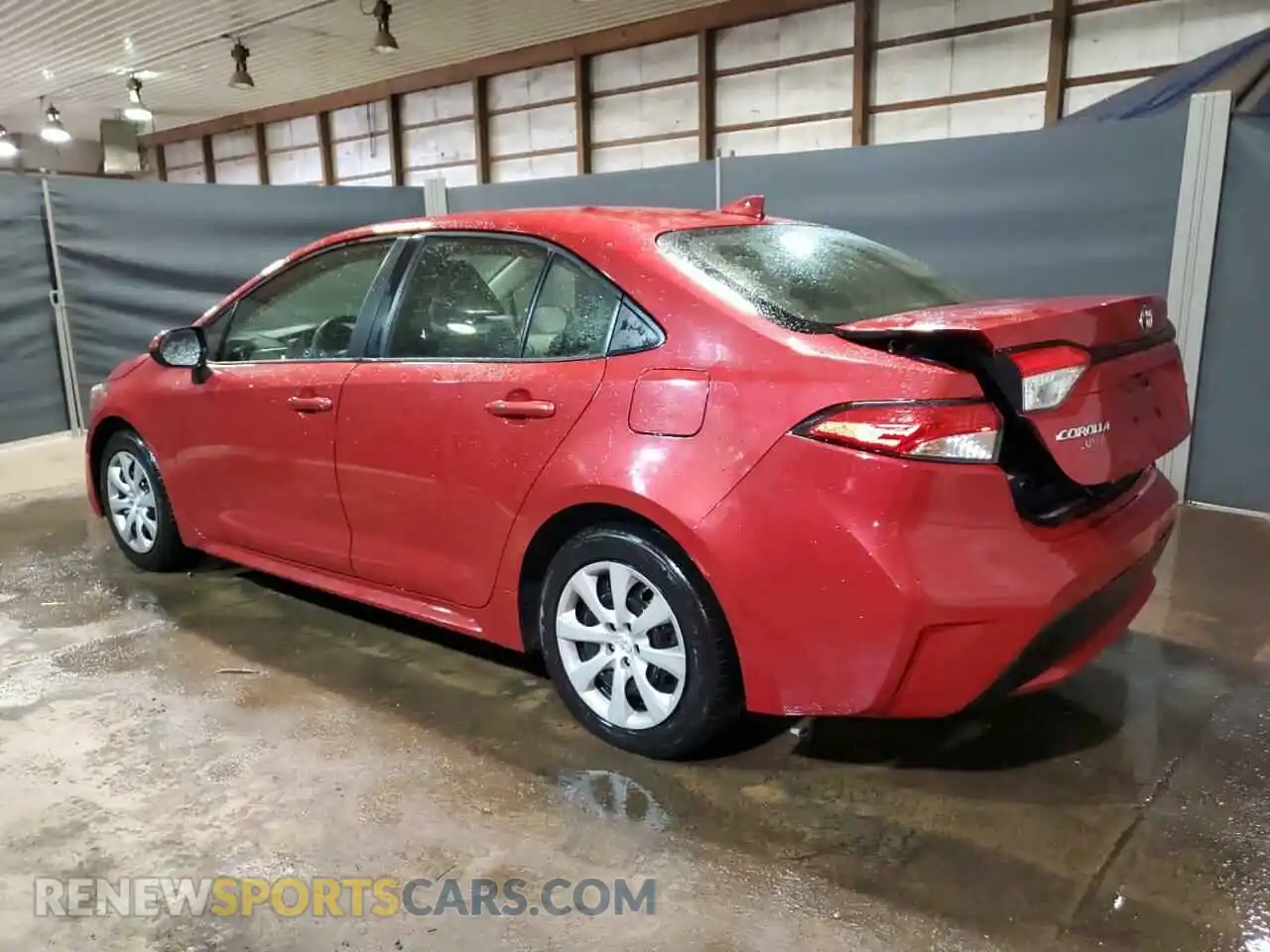 2 Photograph of a damaged car JTDEPMAE3MJ157413 TOYOTA COROLLA 2021
