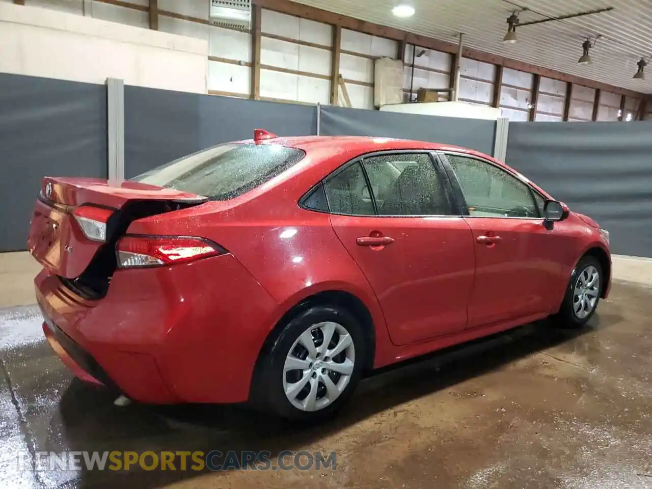 3 Photograph of a damaged car JTDEPMAE3MJ157413 TOYOTA COROLLA 2021