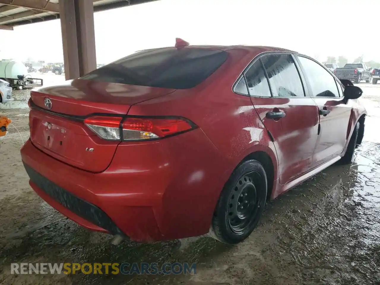 3 Photograph of a damaged car JTDEPMAE3MJ161042 TOYOTA COROLLA 2021