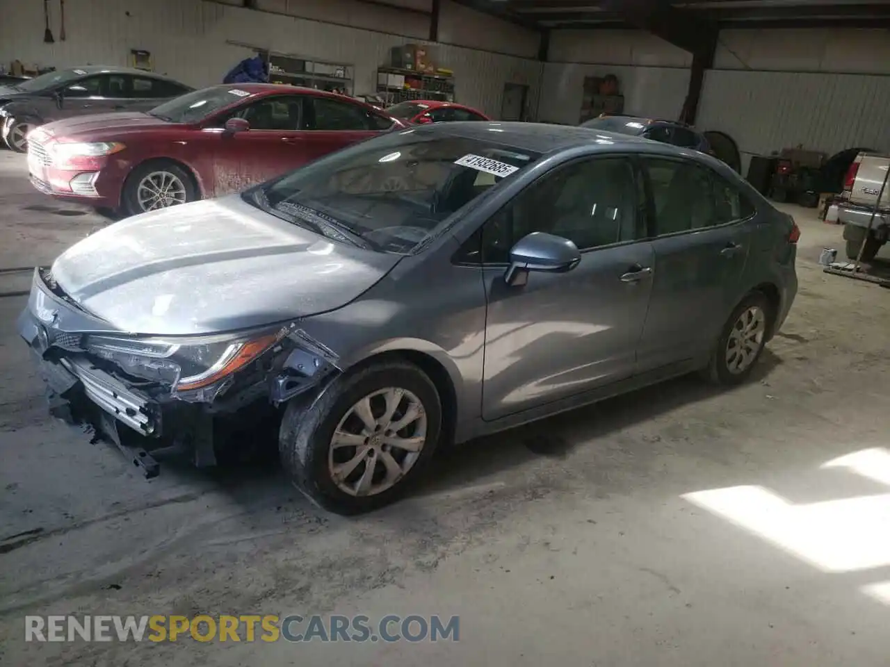 1 Photograph of a damaged car JTDEPMAE3MJ165849 TOYOTA COROLLA 2021
