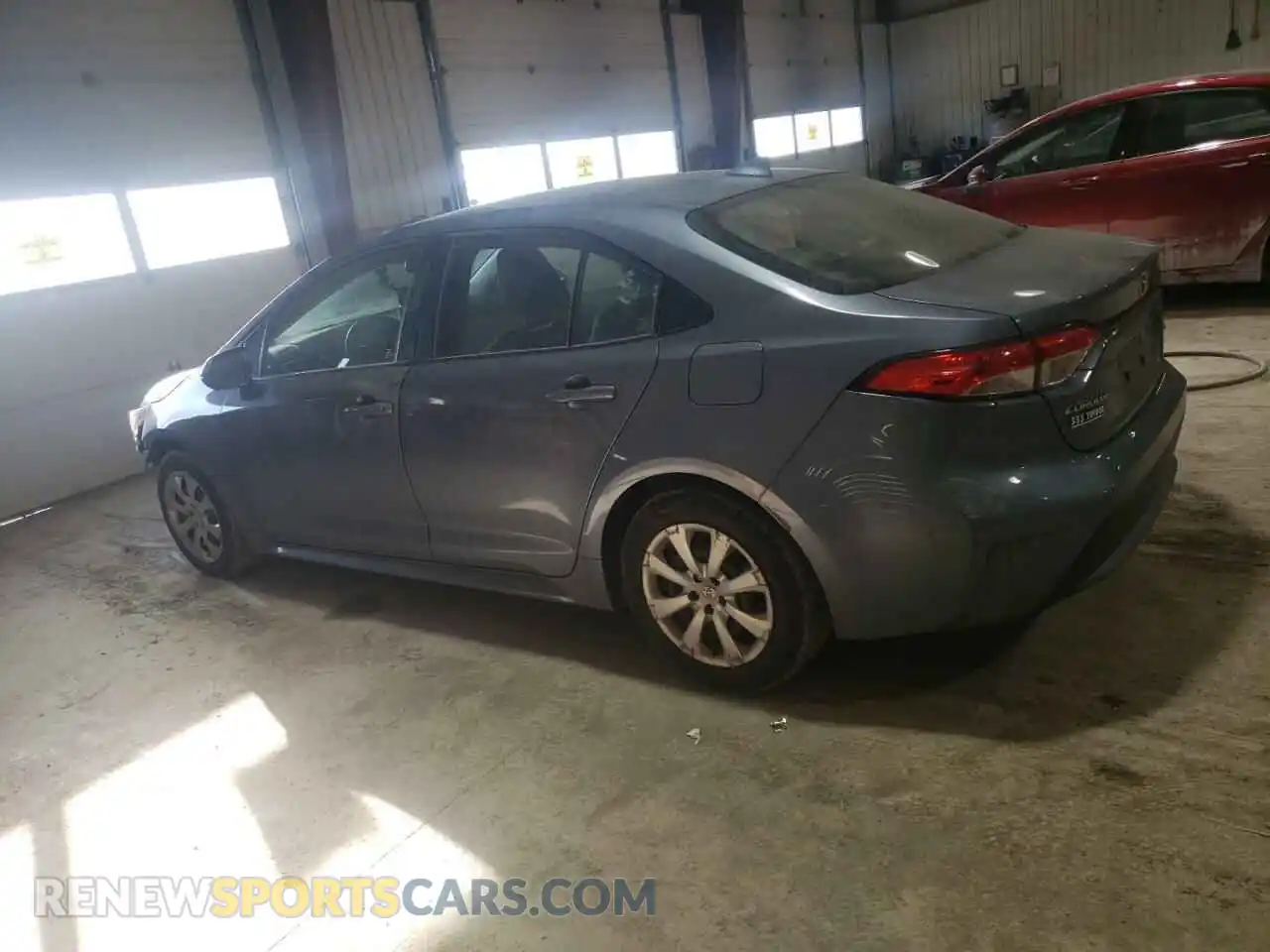 2 Photograph of a damaged car JTDEPMAE3MJ165849 TOYOTA COROLLA 2021