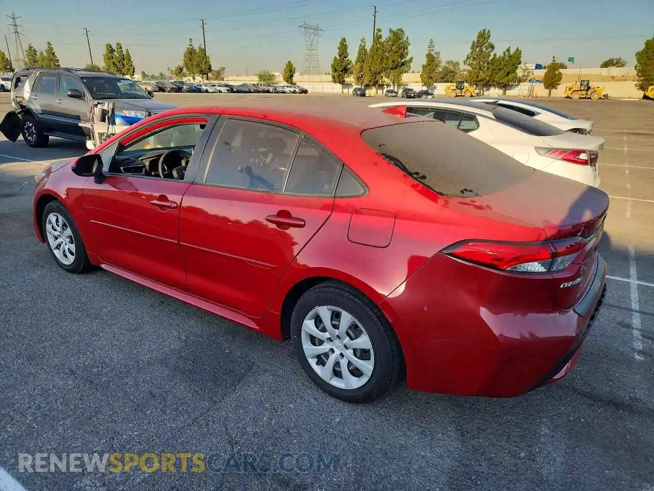2 Photograph of a damaged car JTDEPMAE3MJ167228 TOYOTA COROLLA 2021