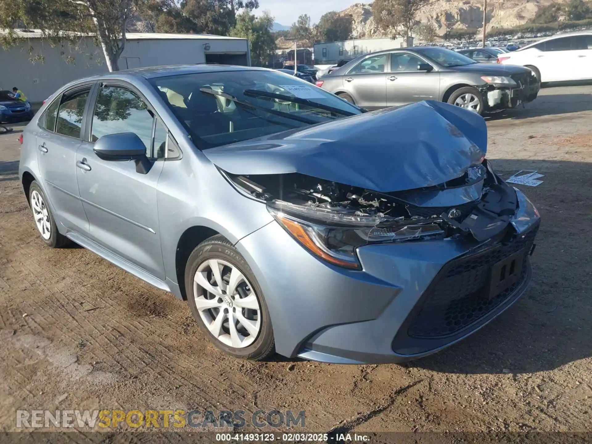 1 Photograph of a damaged car JTDEPMAE3MJ167665 TOYOTA COROLLA 2021