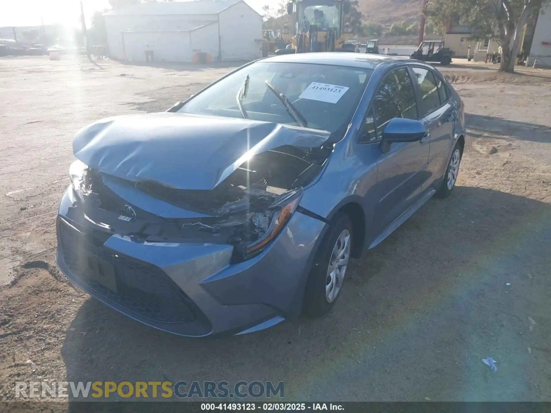 2 Photograph of a damaged car JTDEPMAE3MJ167665 TOYOTA COROLLA 2021