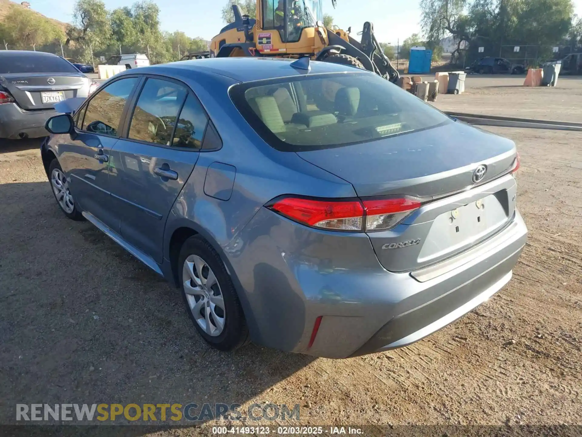 3 Photograph of a damaged car JTDEPMAE3MJ167665 TOYOTA COROLLA 2021