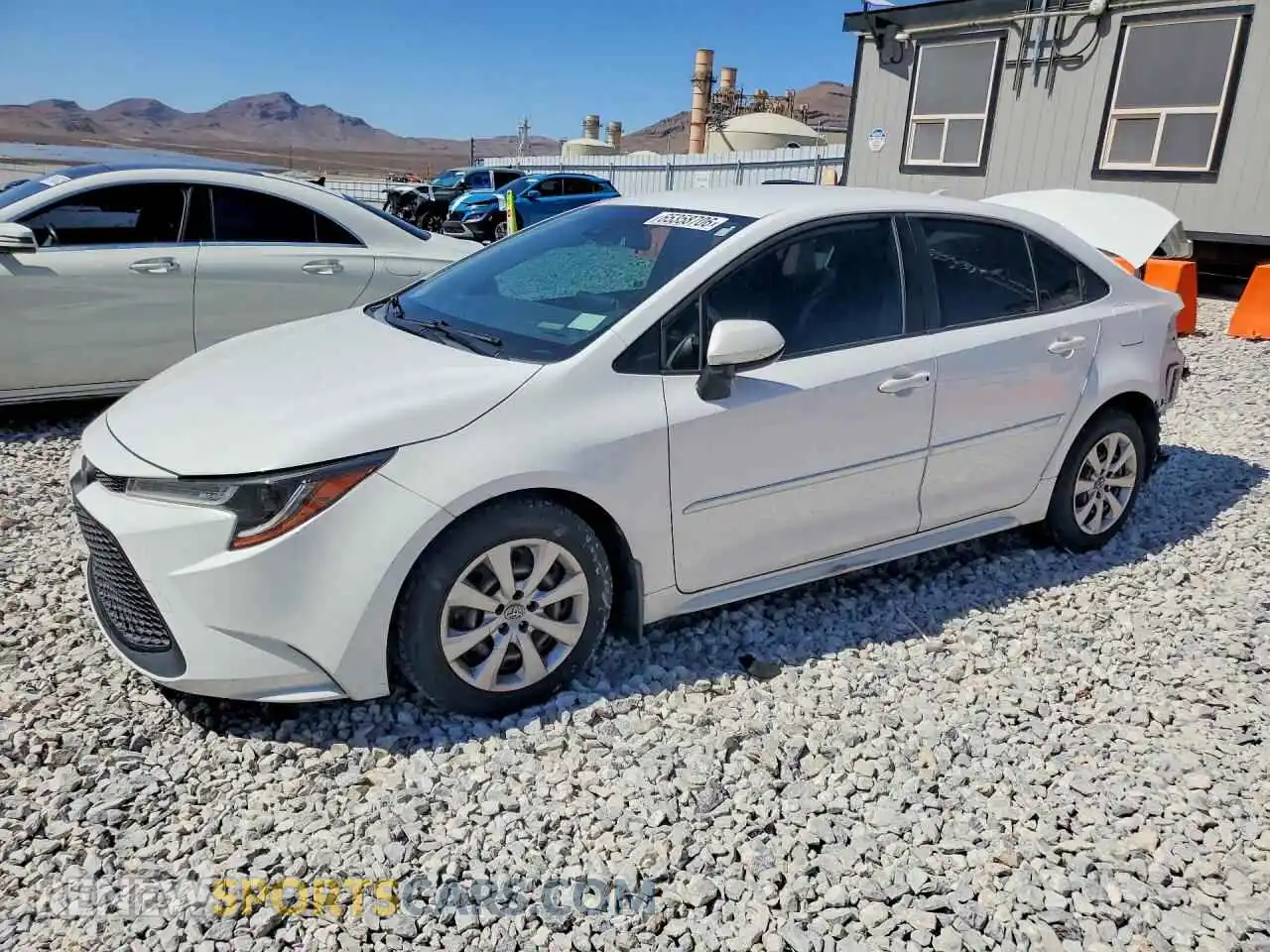 1 Photograph of a damaged car JTDEPMAE3MJ167682 TOYOTA COROLLA 2021