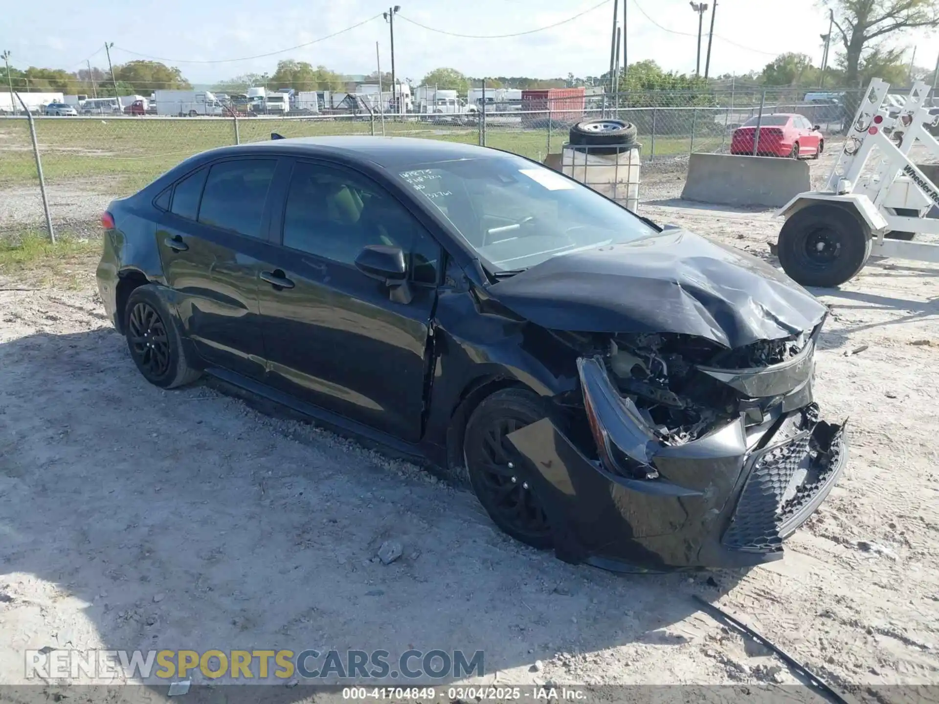 1 Photograph of a damaged car JTDEPMAE3MJ167875 TOYOTA COROLLA 2021
