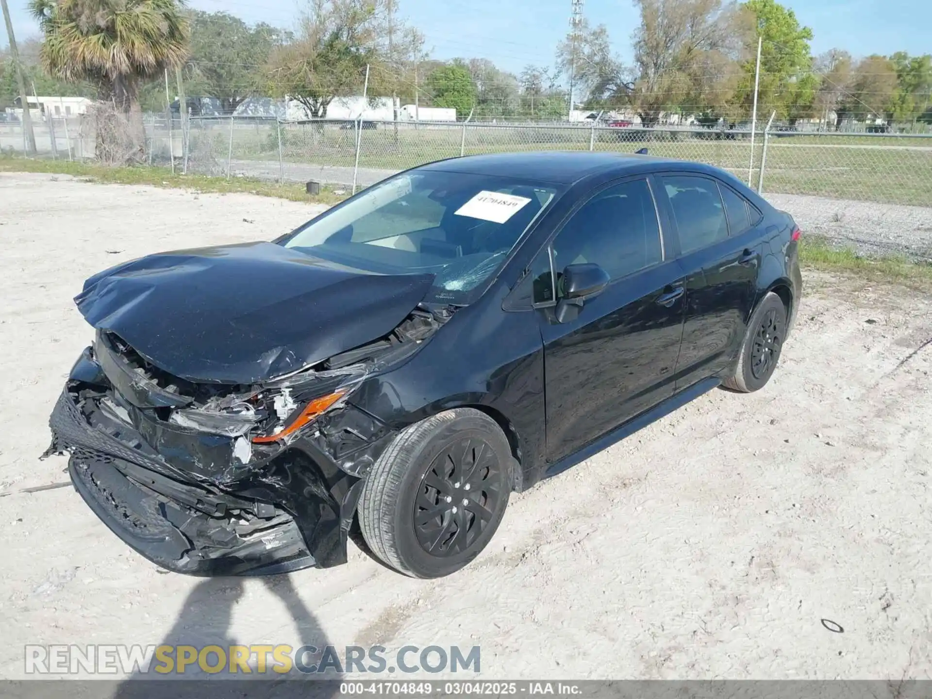 2 Photograph of a damaged car JTDEPMAE3MJ167875 TOYOTA COROLLA 2021