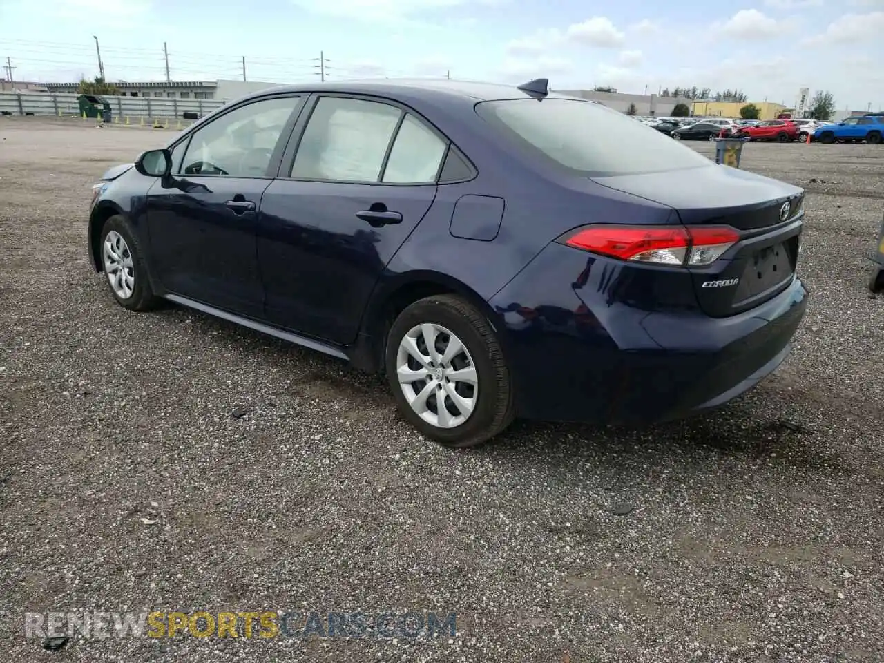 3 Photograph of a damaged car JTDEPMAE3MJ169951 TOYOTA COROLLA 2021