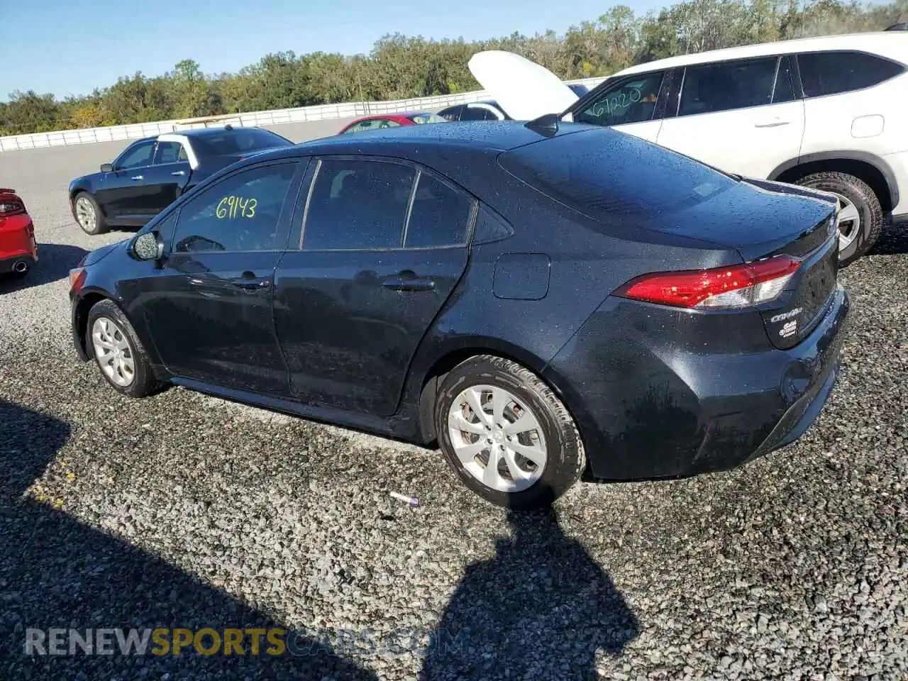 2 Photograph of a damaged car JTDEPMAE3MJ170582 TOYOTA COROLLA 2021