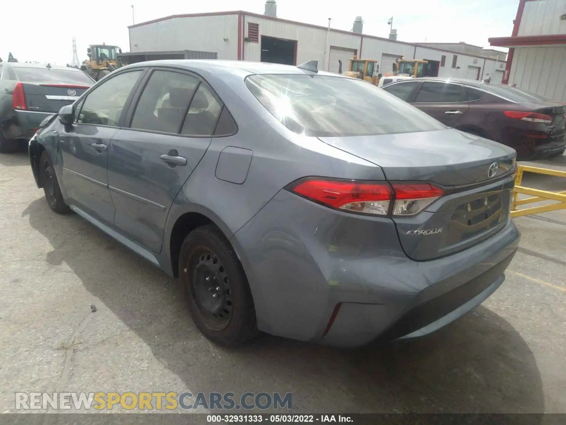 3 Photograph of a damaged car JTDEPMAE3MJ170761 TOYOTA COROLLA 2021