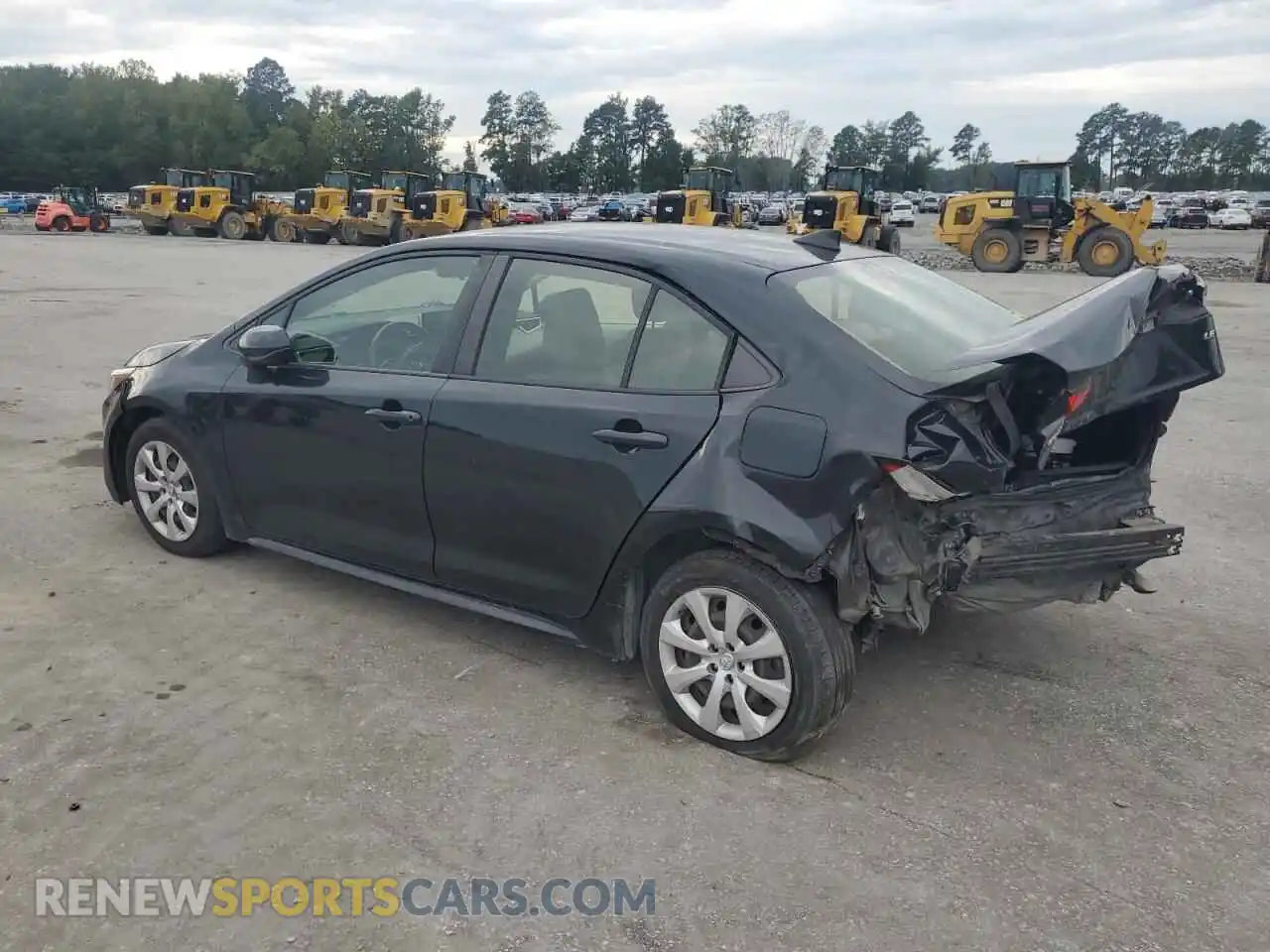 2 Photograph of a damaged car JTDEPMAE3MJ170873 TOYOTA COROLLA 2021