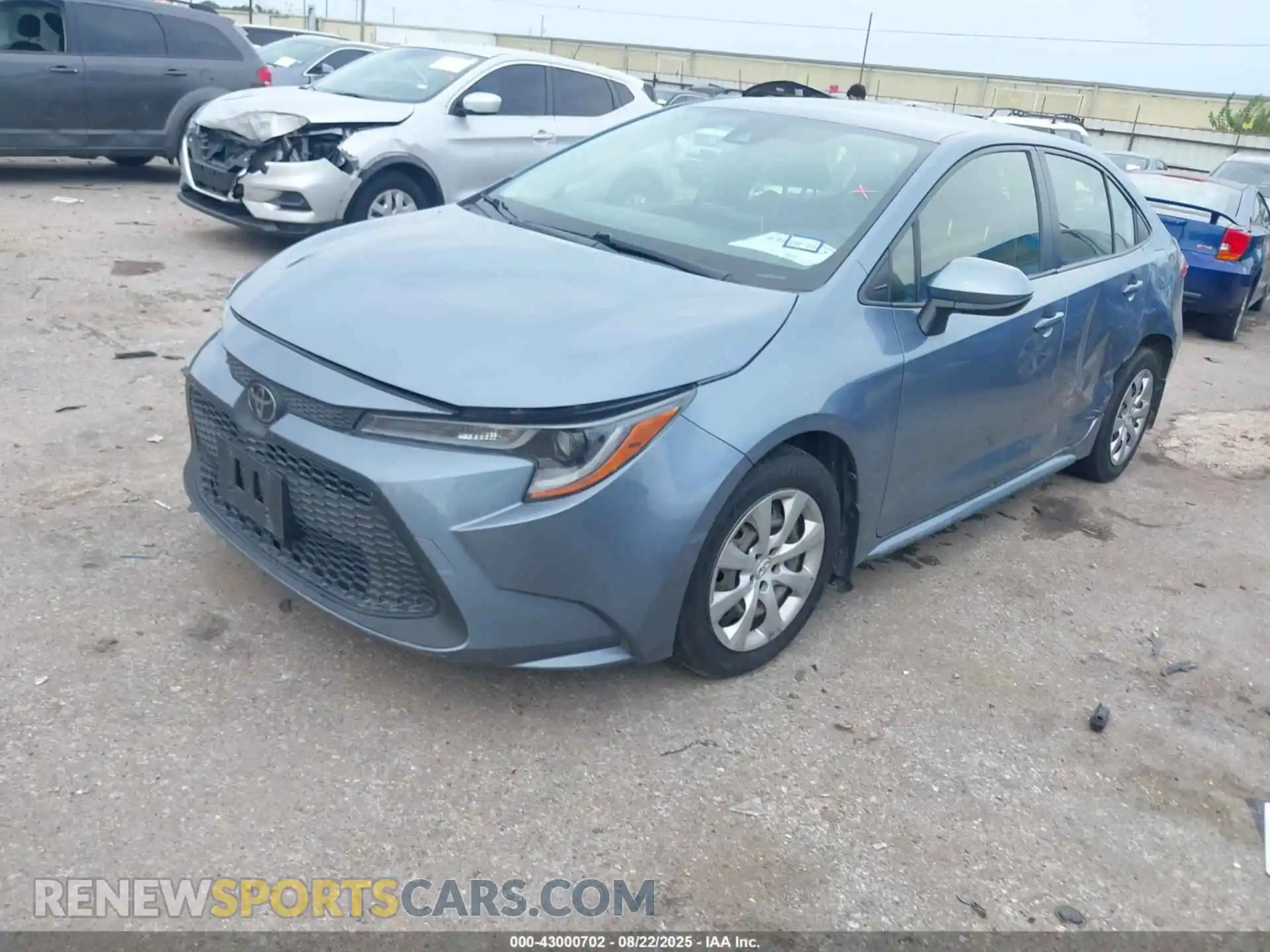 2 Photograph of a damaged car JTDEPMAE3MJ171019 TOYOTA COROLLA 2021