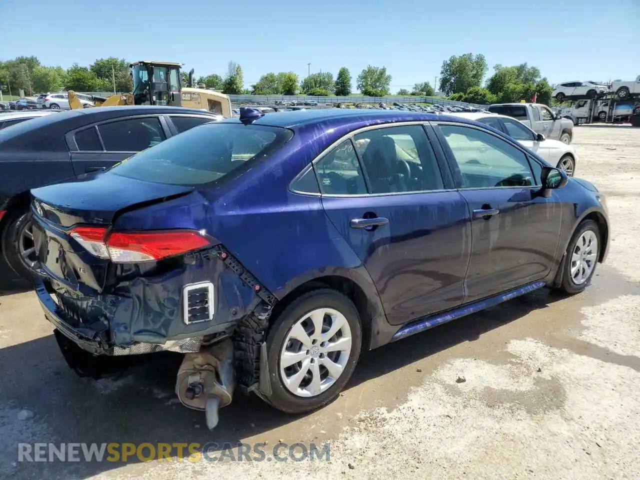3 Photograph of a damaged car JTDEPMAE3MJ172459 TOYOTA COROLLA 2021