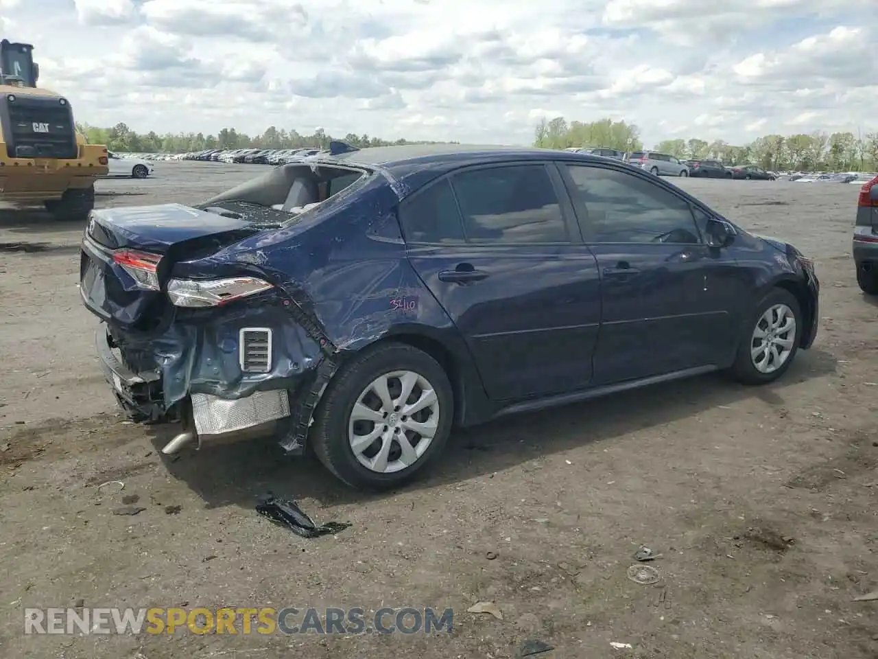 3 Photograph of a damaged car JTDEPMAE3MJ173272 TOYOTA COROLLA 2021