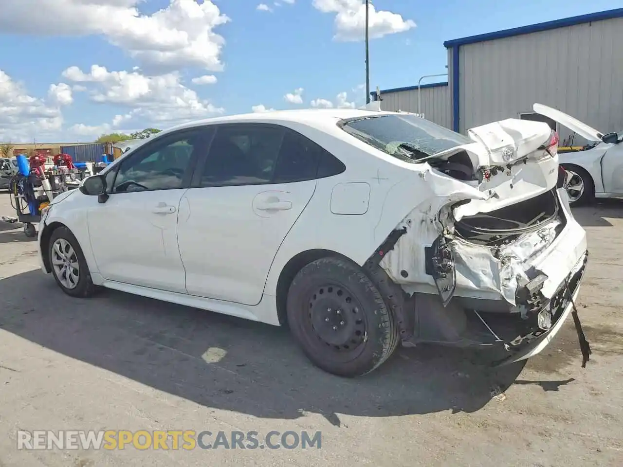 2 Photograph of a damaged car JTDEPMAE3MJ174891 TOYOTA COROLLA 2021