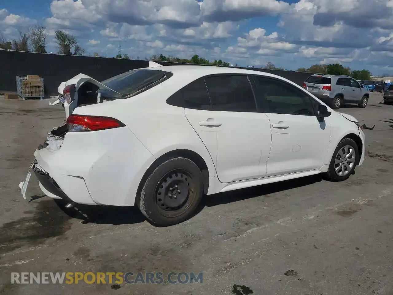 3 Photograph of a damaged car JTDEPMAE3MJ174891 TOYOTA COROLLA 2021