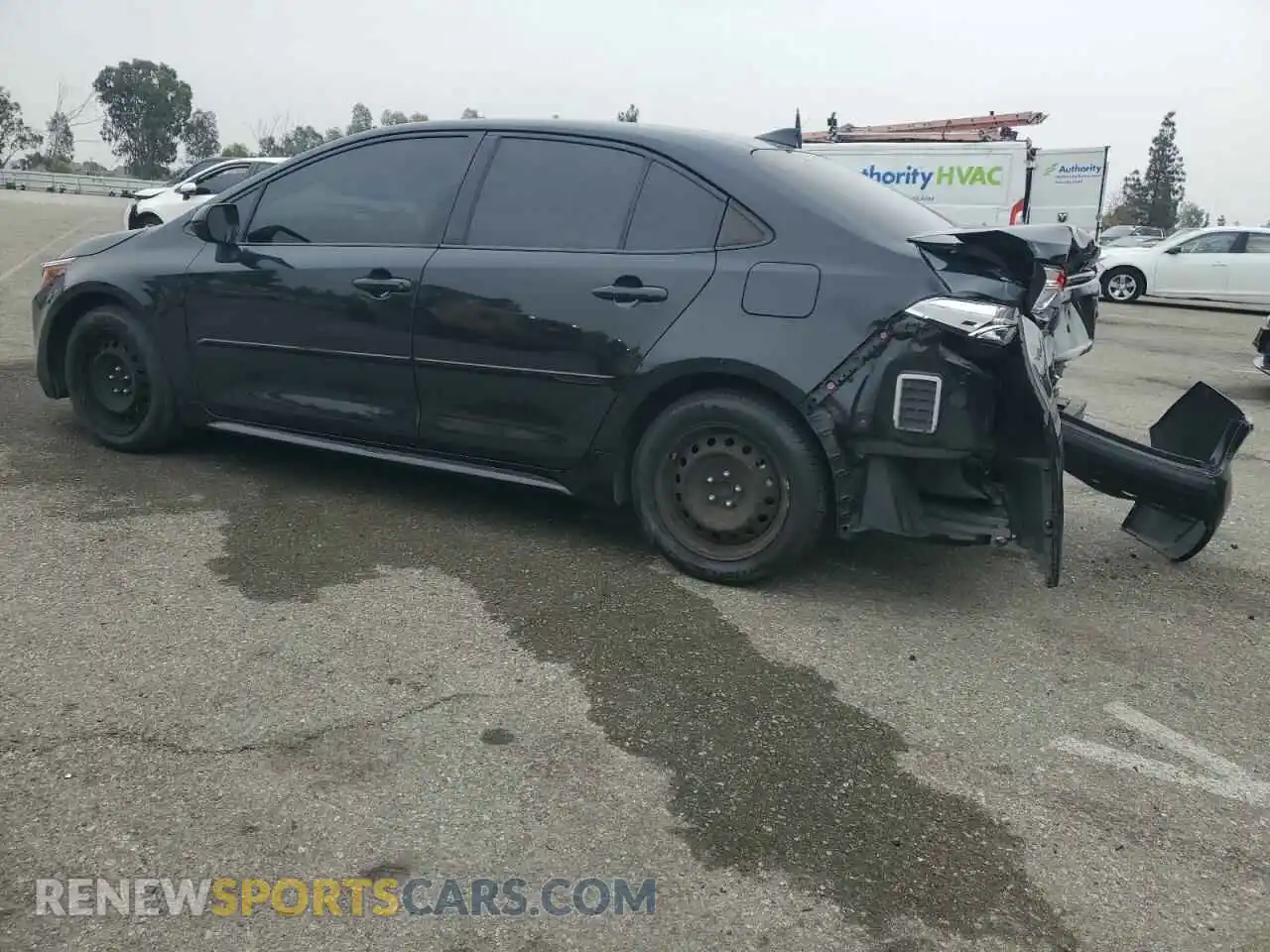 2 Photograph of a damaged car JTDEPMAE3MJ176785 TOYOTA COROLLA 2021