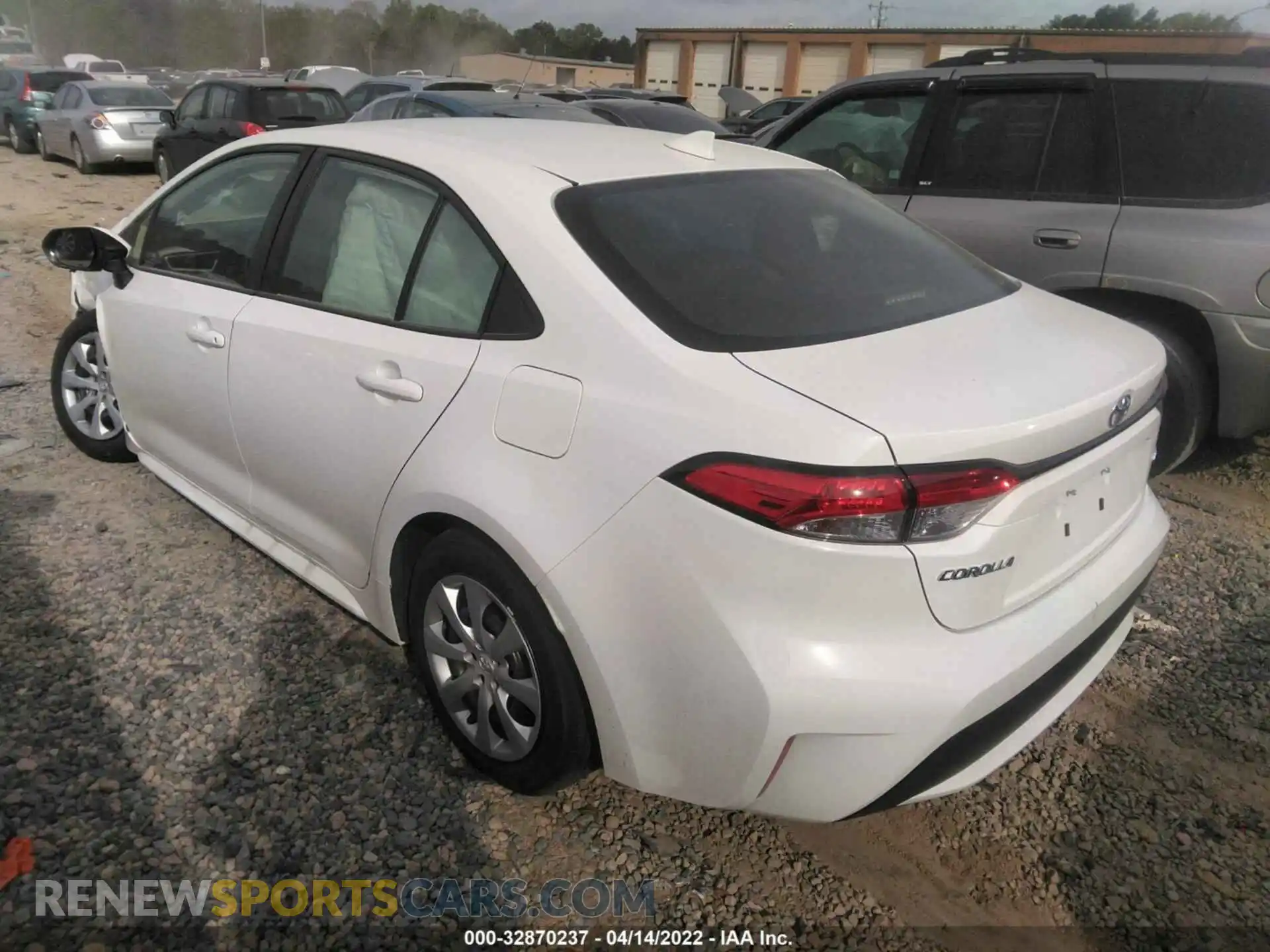 3 Photograph of a damaged car JTDEPMAE3MJ177662 TOYOTA COROLLA 2021