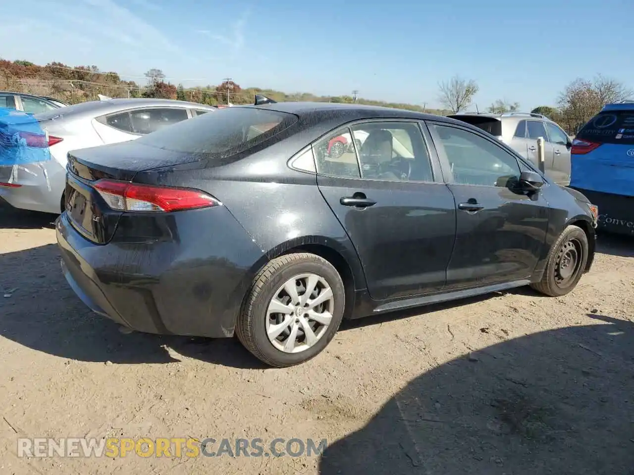 3 Photograph of a damaged car JTDEPMAE3MJ179573 TOYOTA COROLLA 2021