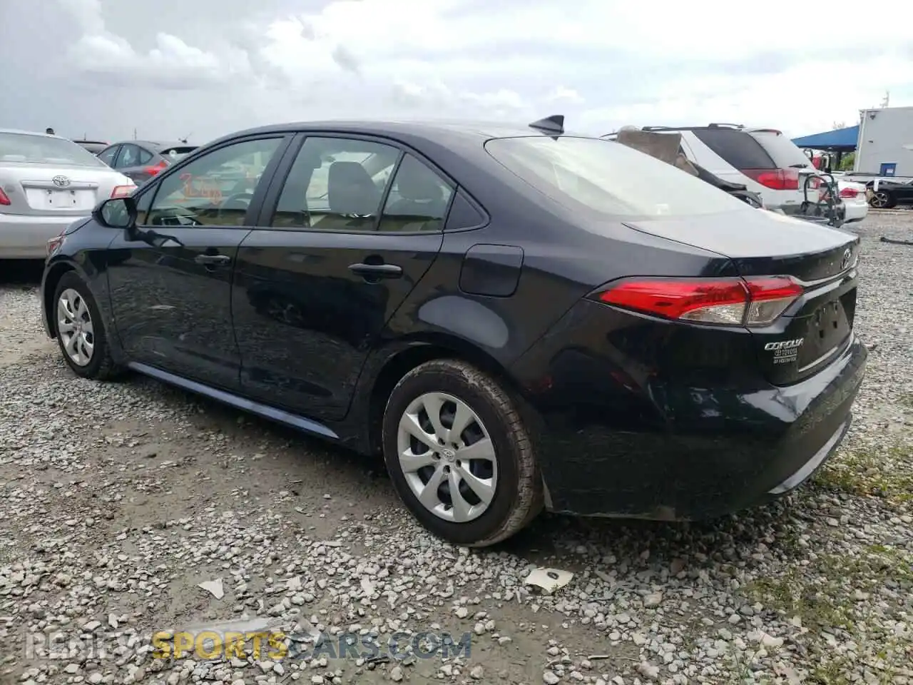 3 Photograph of a damaged car JTDEPMAE3MJ185342 TOYOTA COROLLA 2021