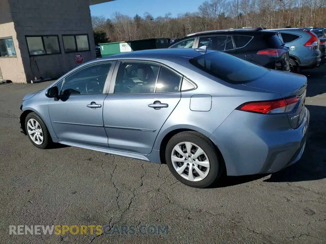 2 Photograph of a damaged car JTDEPMAE3MJ185521 TOYOTA COROLLA 2021