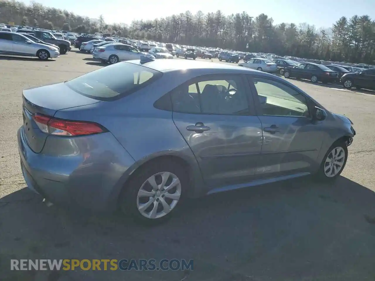 3 Photograph of a damaged car JTDEPMAE3MJ185521 TOYOTA COROLLA 2021