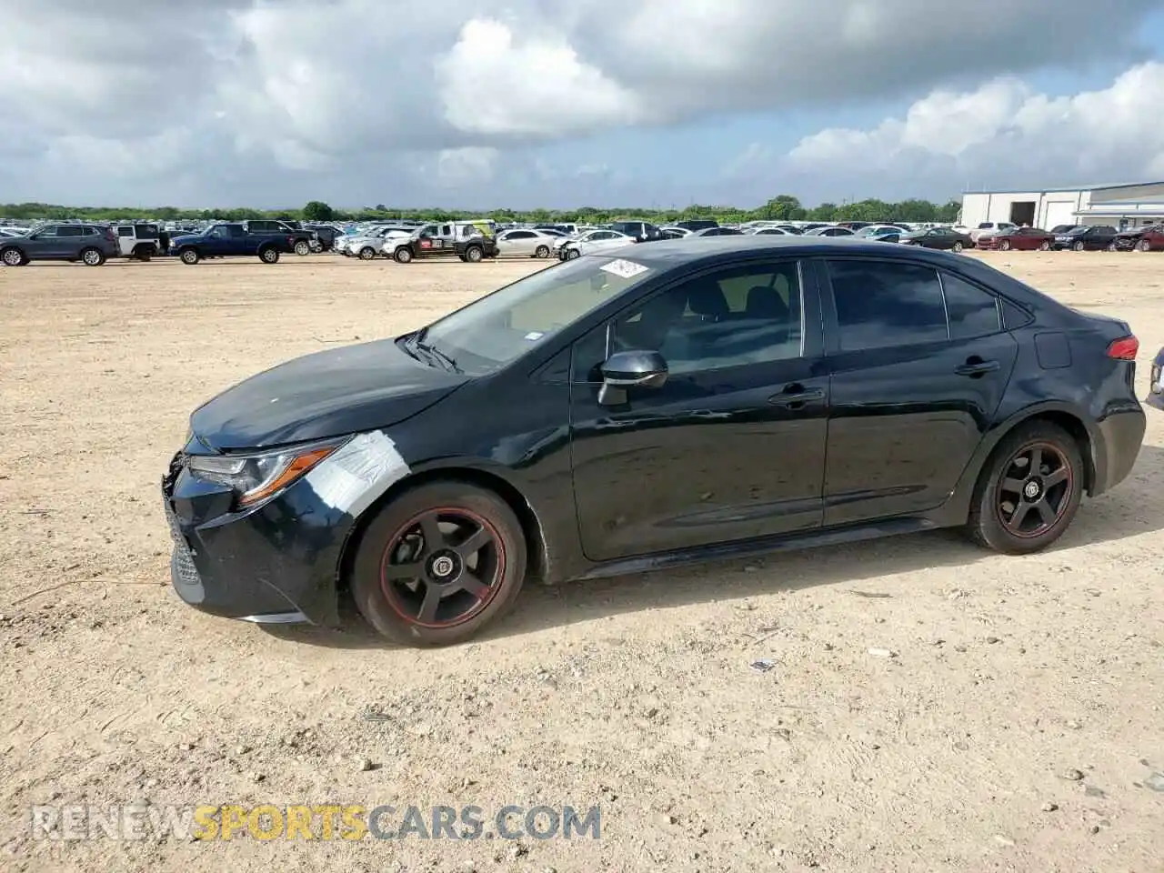 1 Photograph of a damaged car JTDEPMAE3MJ186247 TOYOTA COROLLA 2021