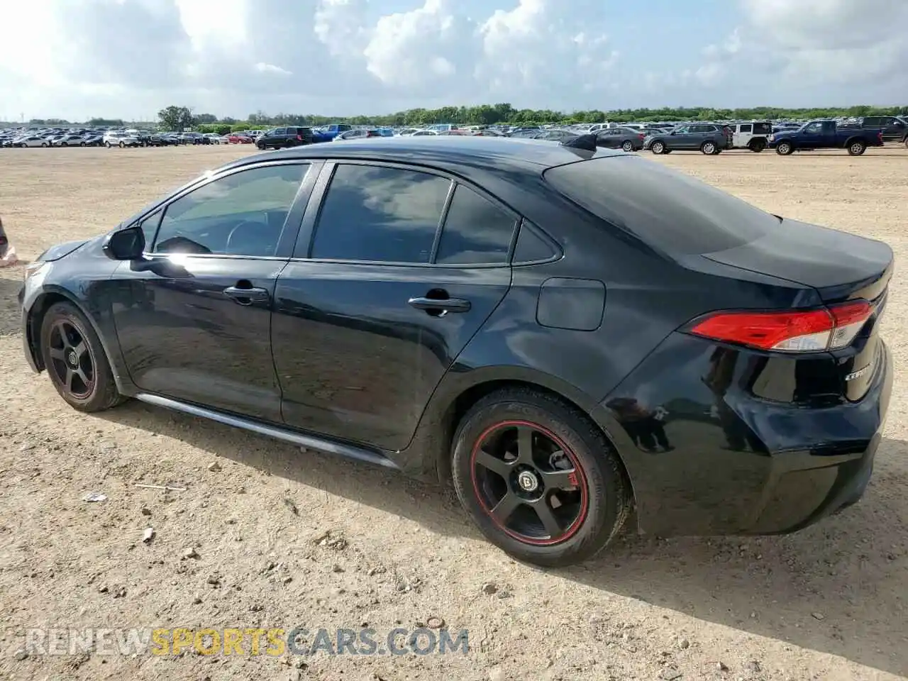 2 Photograph of a damaged car JTDEPMAE3MJ186247 TOYOTA COROLLA 2021