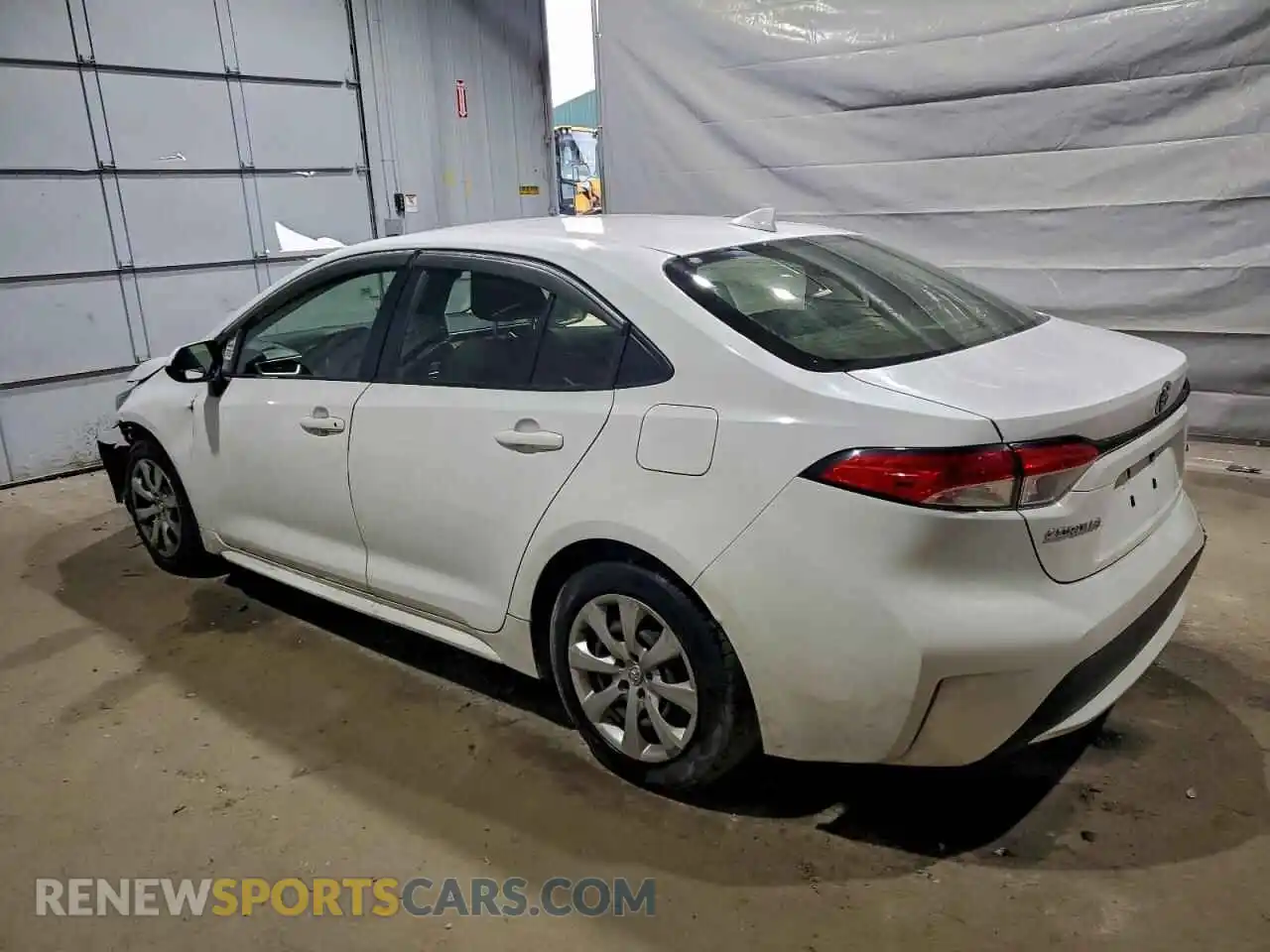 2 Photograph of a damaged car JTDEPMAE3MJ186782 TOYOTA COROLLA 2021