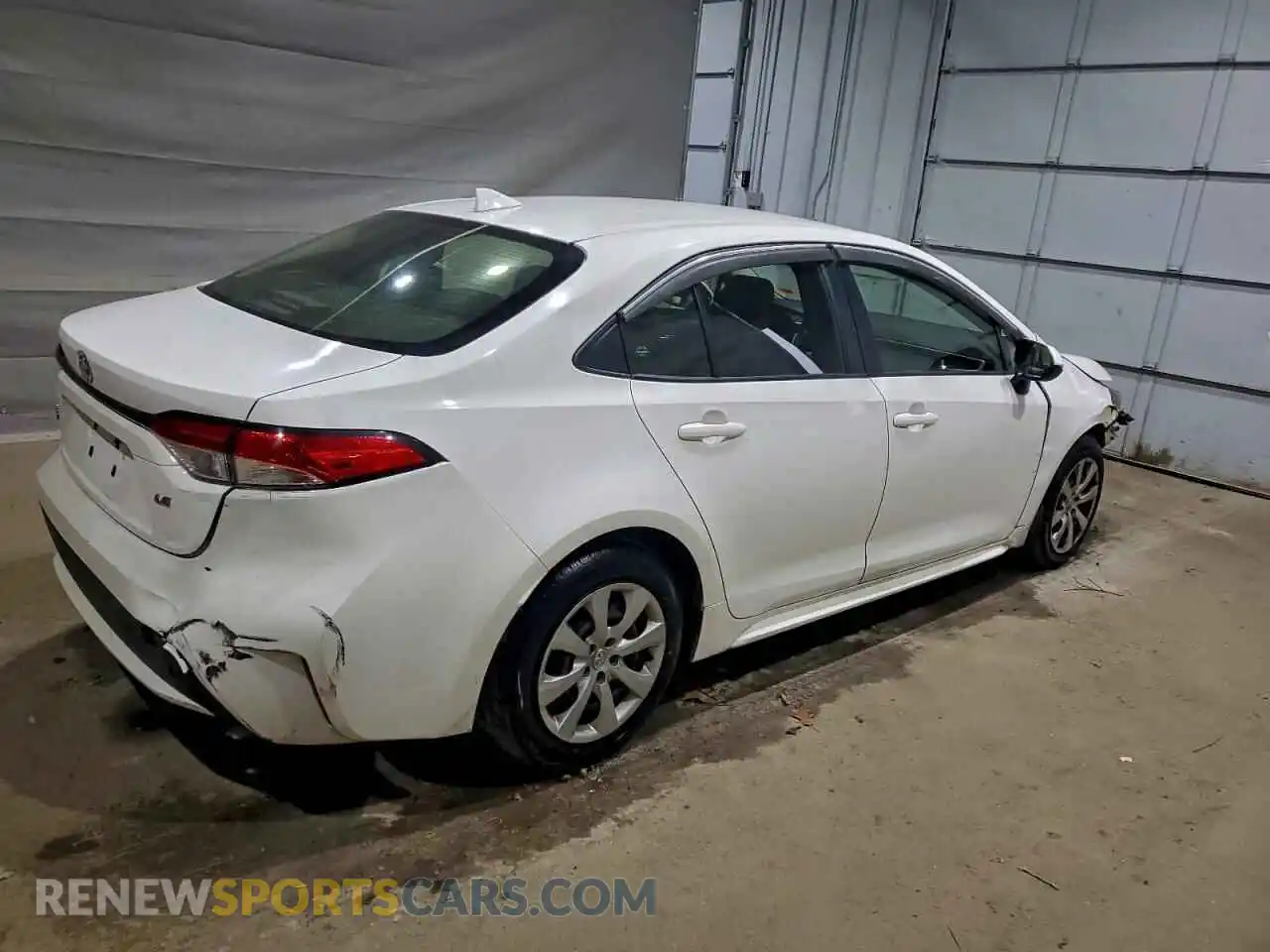 3 Photograph of a damaged car JTDEPMAE3MJ186782 TOYOTA COROLLA 2021