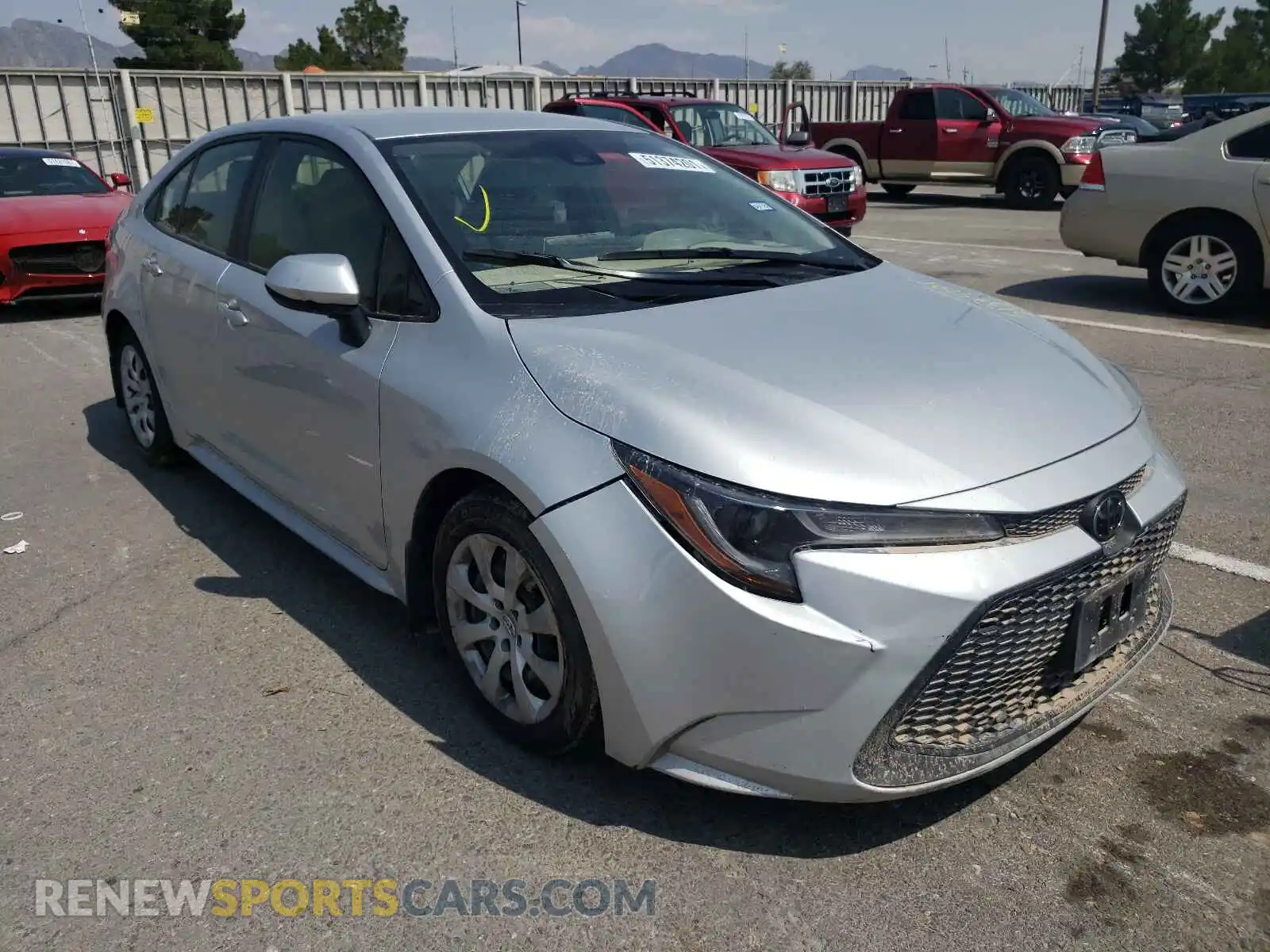 1 Photograph of a damaged car JTDEPMAE4MJ117941 TOYOTA COROLLA 2021