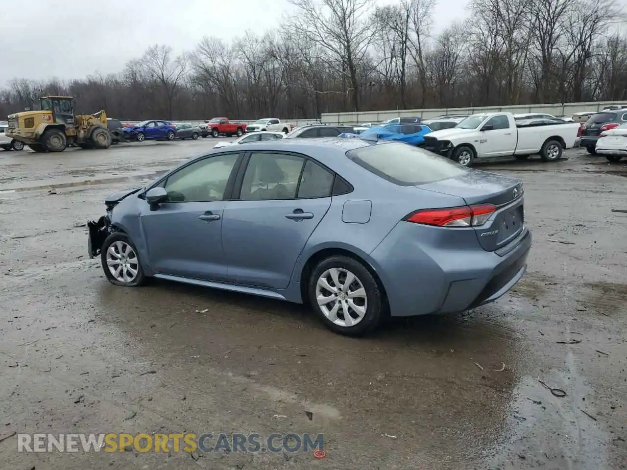 2 Photograph of a damaged car JTDEPMAE4MJ131743 TOYOTA COROLLA 2021