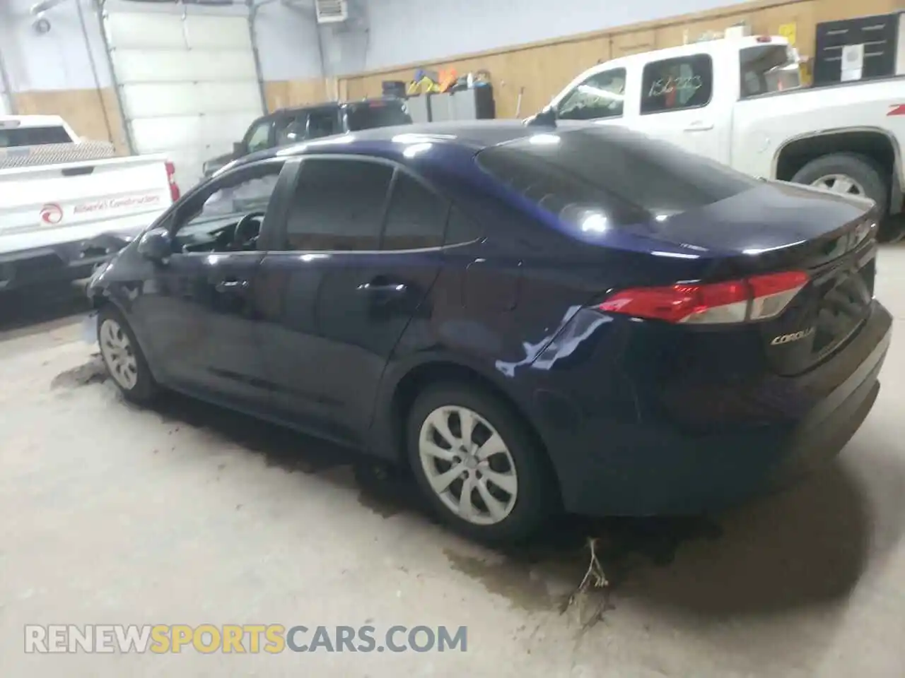 2 Photograph of a damaged car JTDEPMAE4MJ136389 TOYOTA COROLLA 2021