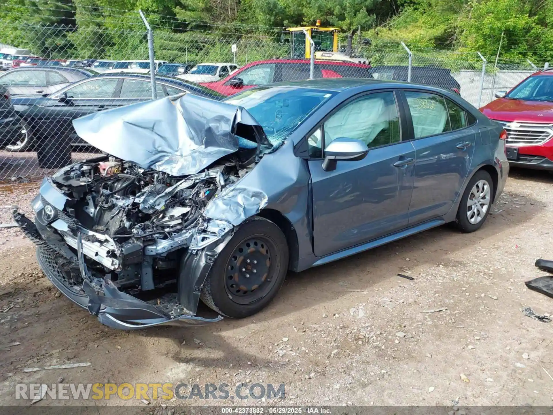 2 Photograph of a damaged car JTDEPMAE4MJ140703 TOYOTA COROLLA 2021