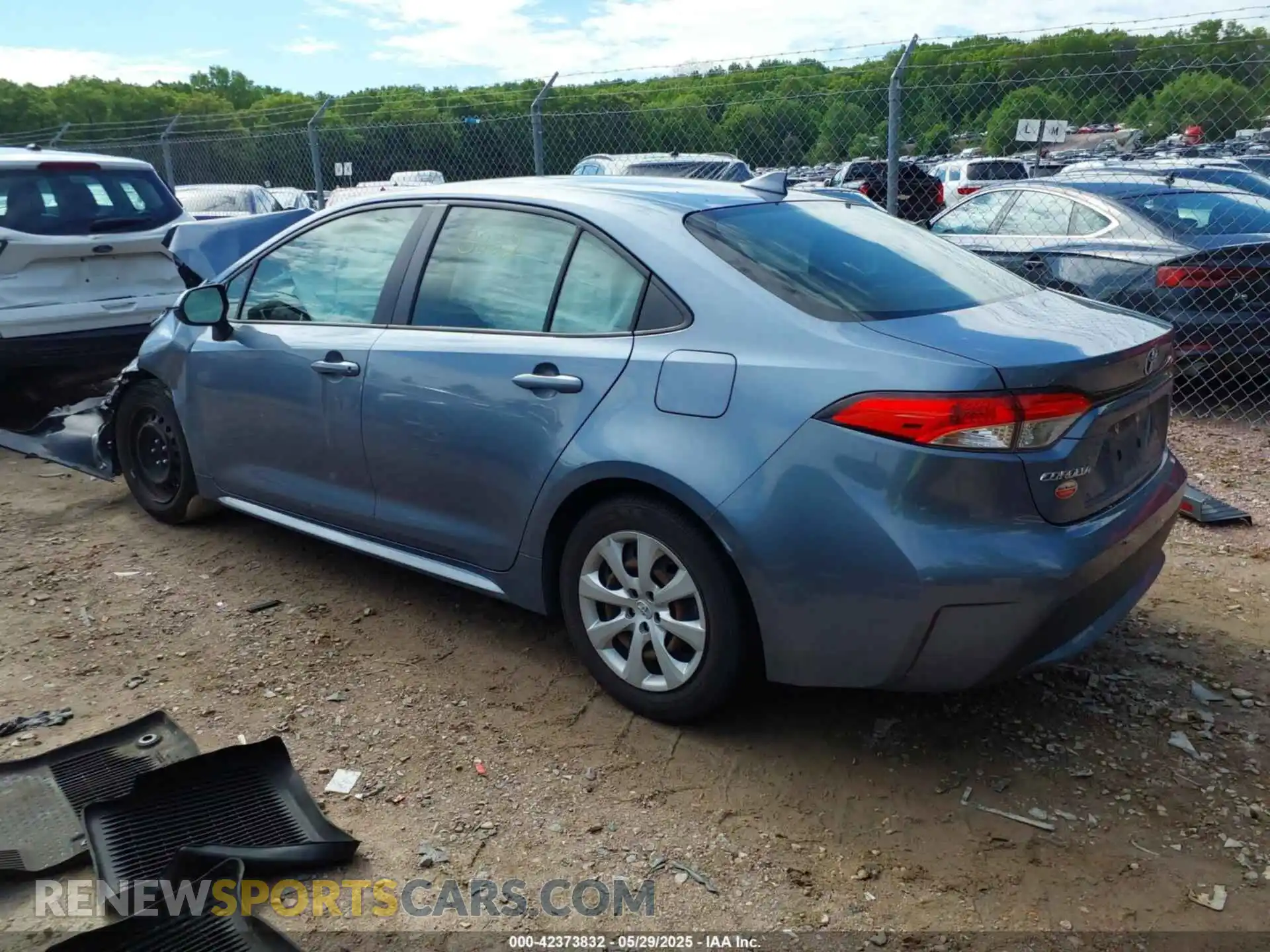 3 Photograph of a damaged car JTDEPMAE4MJ140703 TOYOTA COROLLA 2021