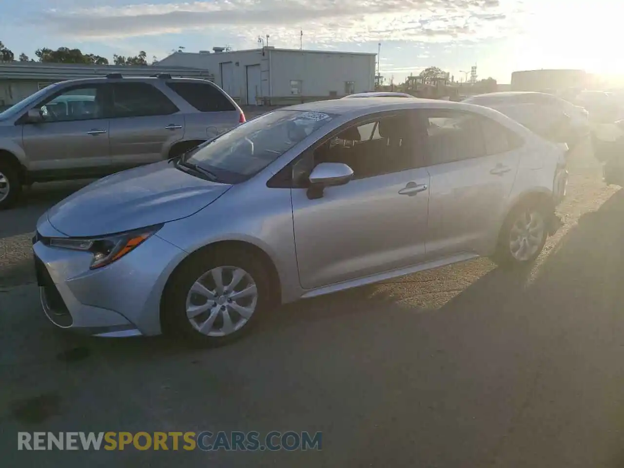 1 Photograph of a damaged car JTDEPMAE4MJ141222 TOYOTA COROLLA 2021