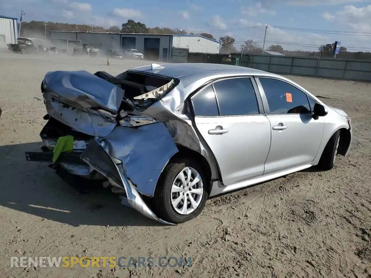 3 Photograph of a damaged car JTDEPMAE4MJ144511 TOYOTA COROLLA 2021