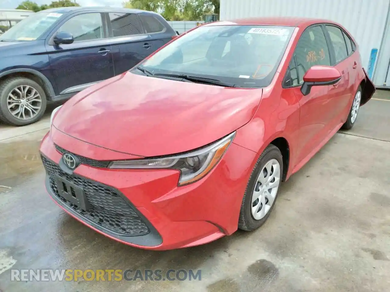 2 Photograph of a damaged car JTDEPMAE4MJ145898 TOYOTA COROLLA 2021