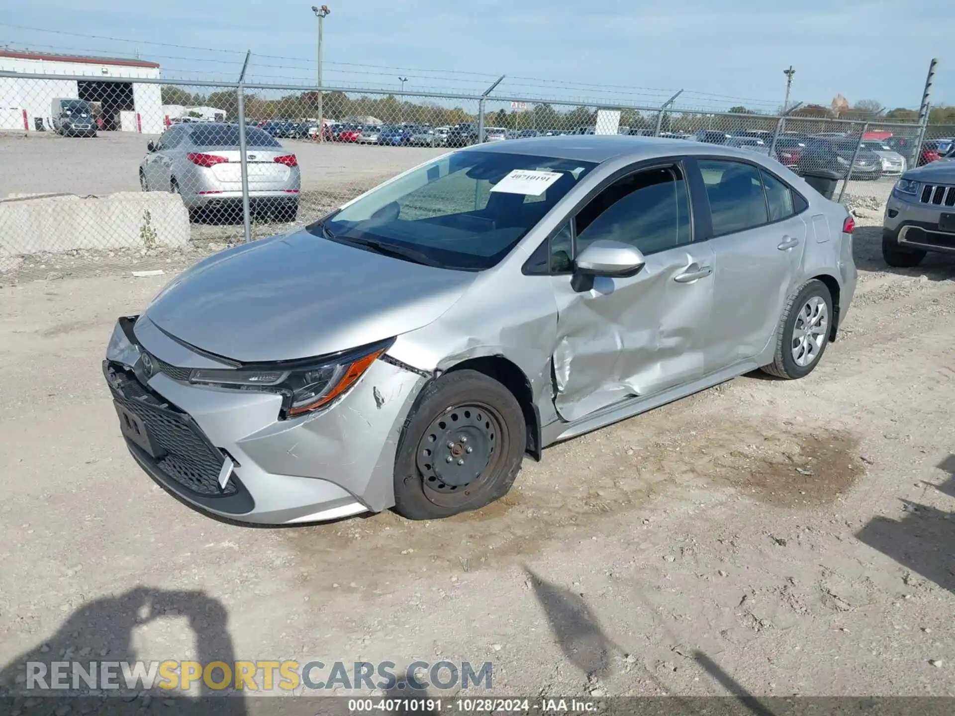 2 Photograph of a damaged car JTDEPMAE4MJ150826 TOYOTA COROLLA 2021