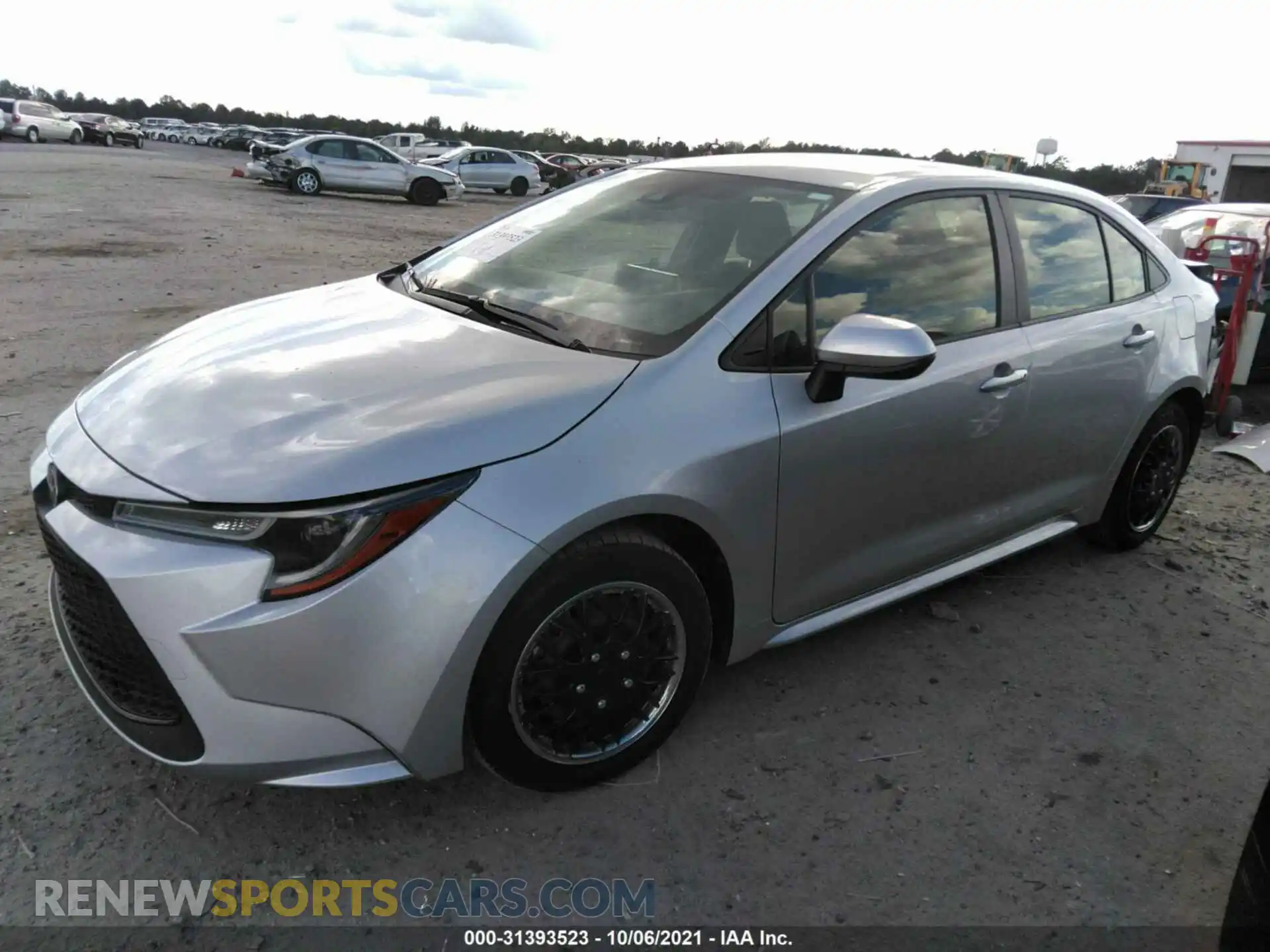 2 Photograph of a damaged car JTDEPMAE4MJ151166 TOYOTA COROLLA 2021