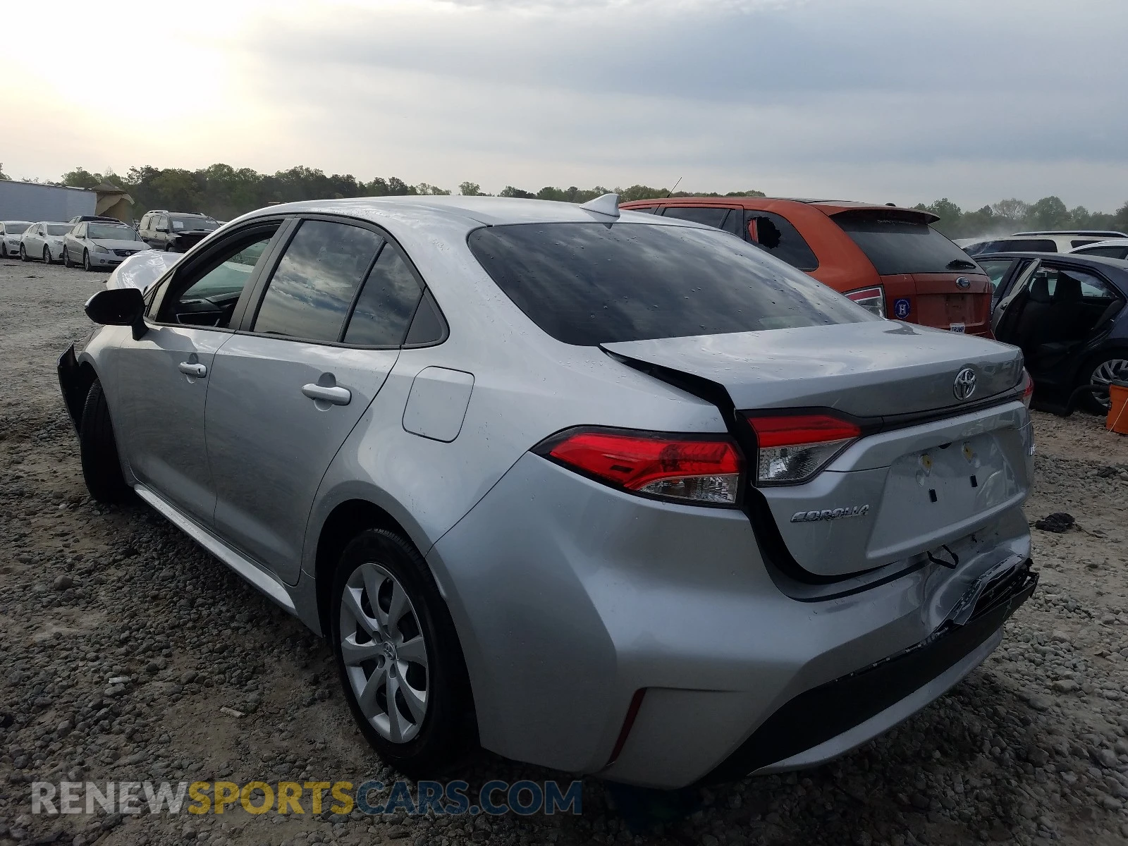 3 Photograph of a damaged car JTDEPMAE4MJ151832 TOYOTA COROLLA 2021