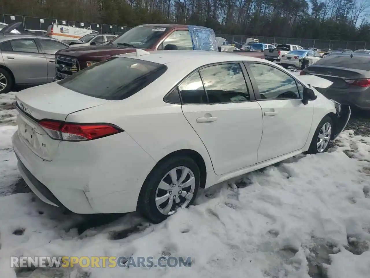 3 Photograph of a damaged car JTDEPMAE4MJ152480 TOYOTA COROLLA 2021