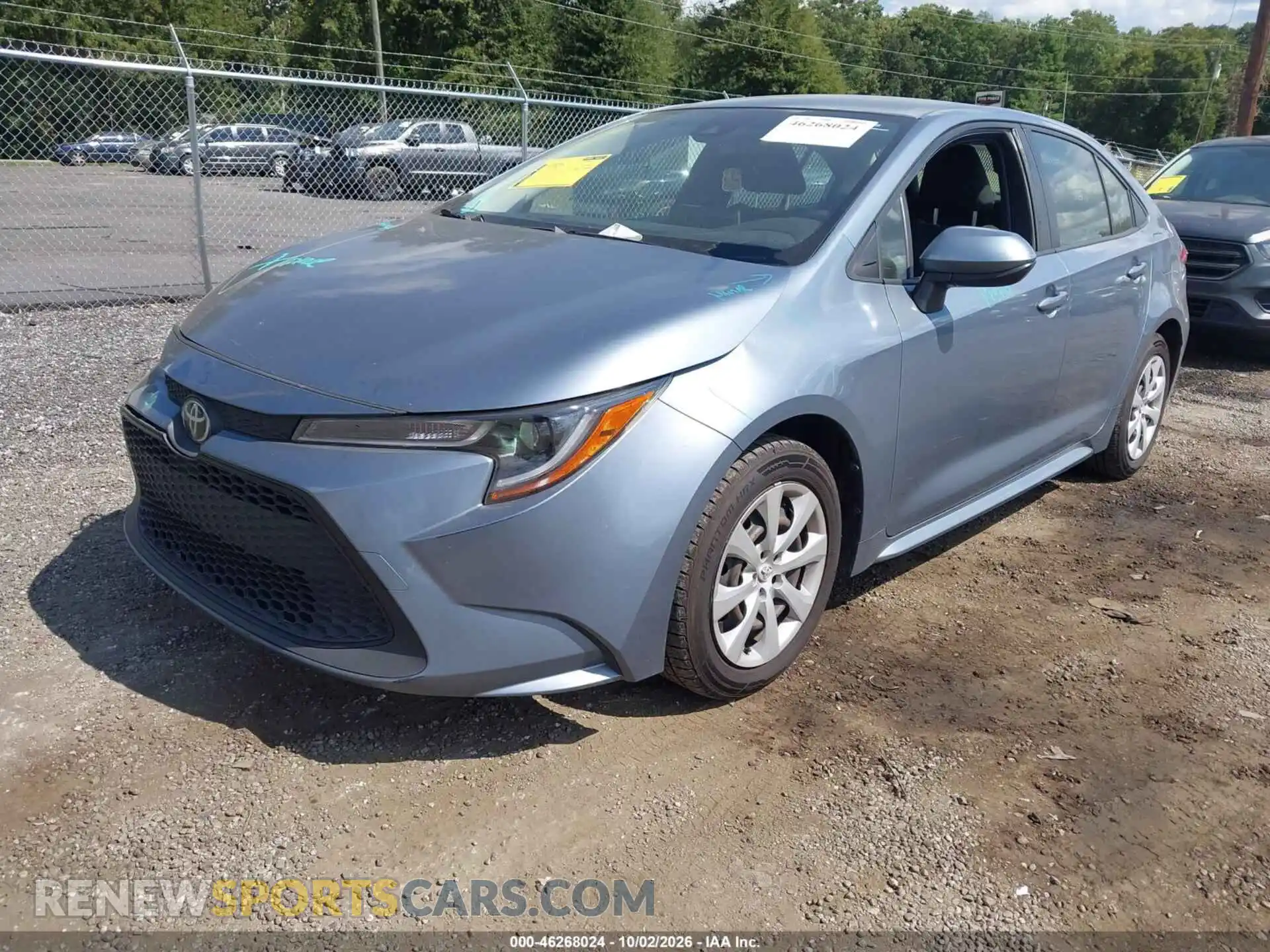 2 fotografías del automóvil dañado JTDEPMAE4MJ152964 TOYOTA COROLLA 2021