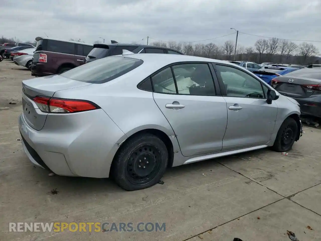 3 Photograph of a damaged car JTDEPMAE4MJ156240 TOYOTA COROLLA 2021