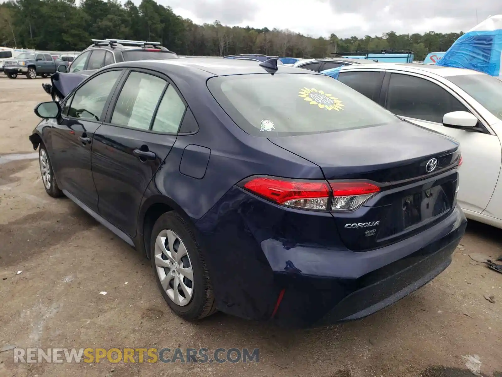 3 Photograph of a damaged car JTDEPMAE4MJ159378 TOYOTA COROLLA 2021
