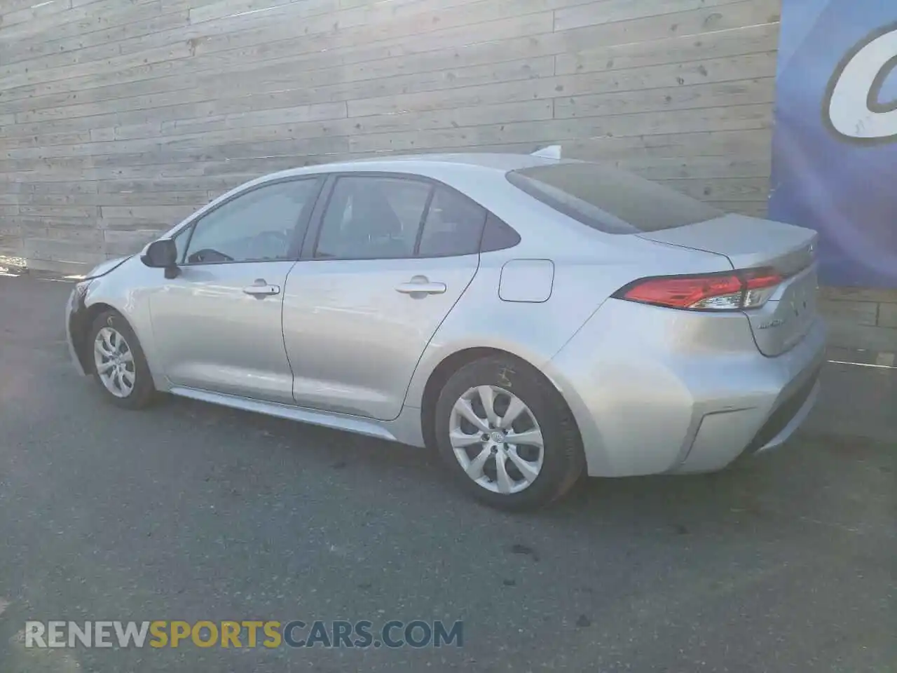 2 Photograph of a damaged car JTDEPMAE4MJ160773 TOYOTA COROLLA 2021