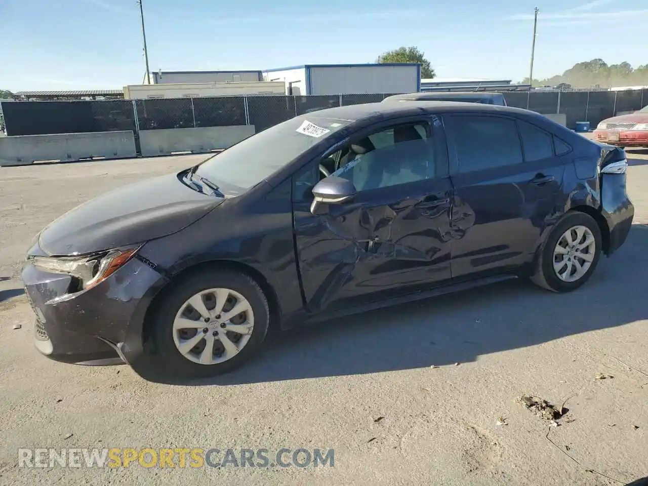 1 Photograph of a damaged car JTDEPMAE4MJ164399 TOYOTA COROLLA 2021