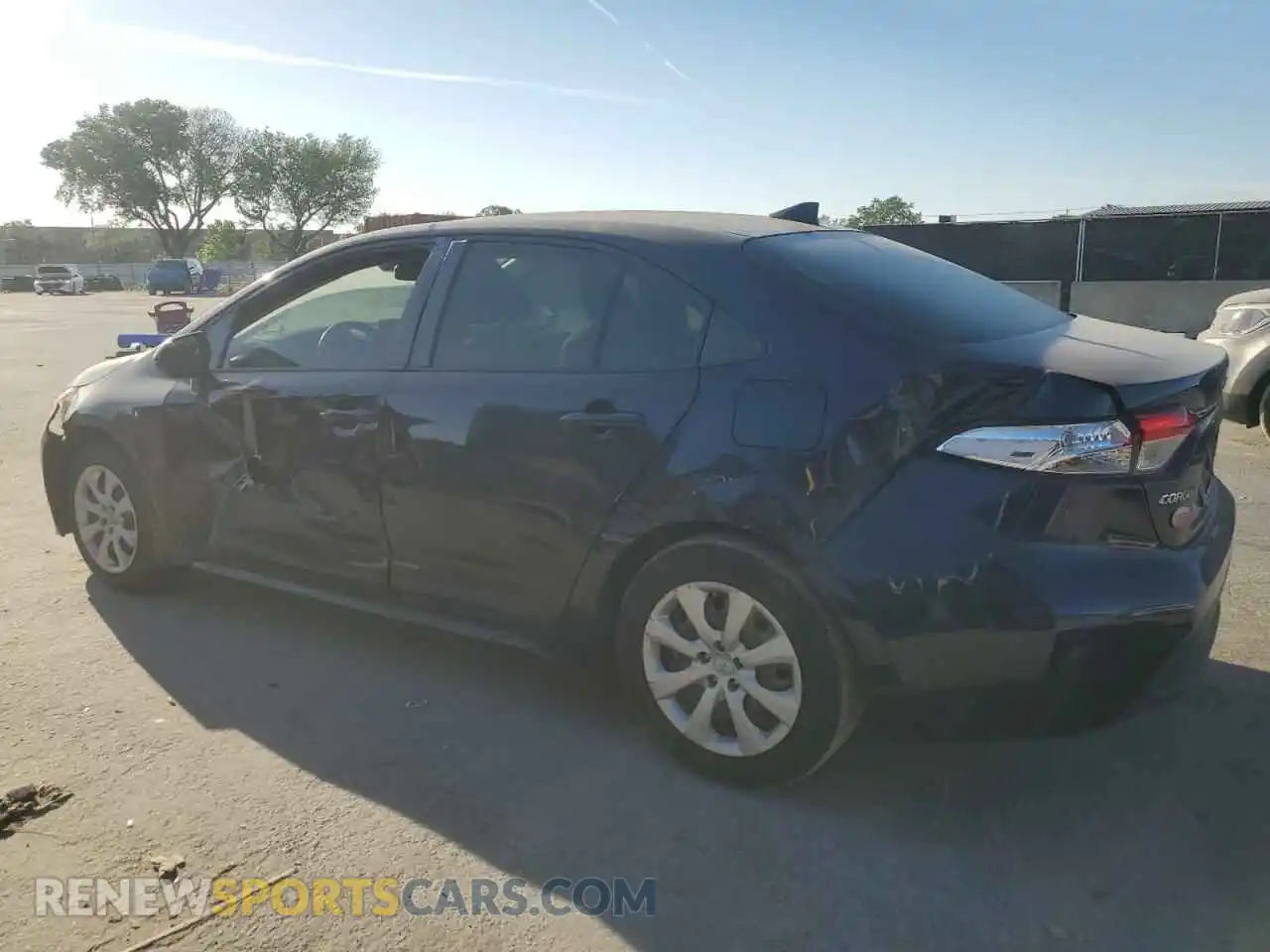2 Photograph of a damaged car JTDEPMAE4MJ164399 TOYOTA COROLLA 2021